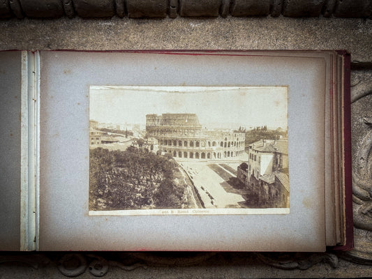 A Grand Tour Photographic Album of Rome, Italy, c.1870–1885