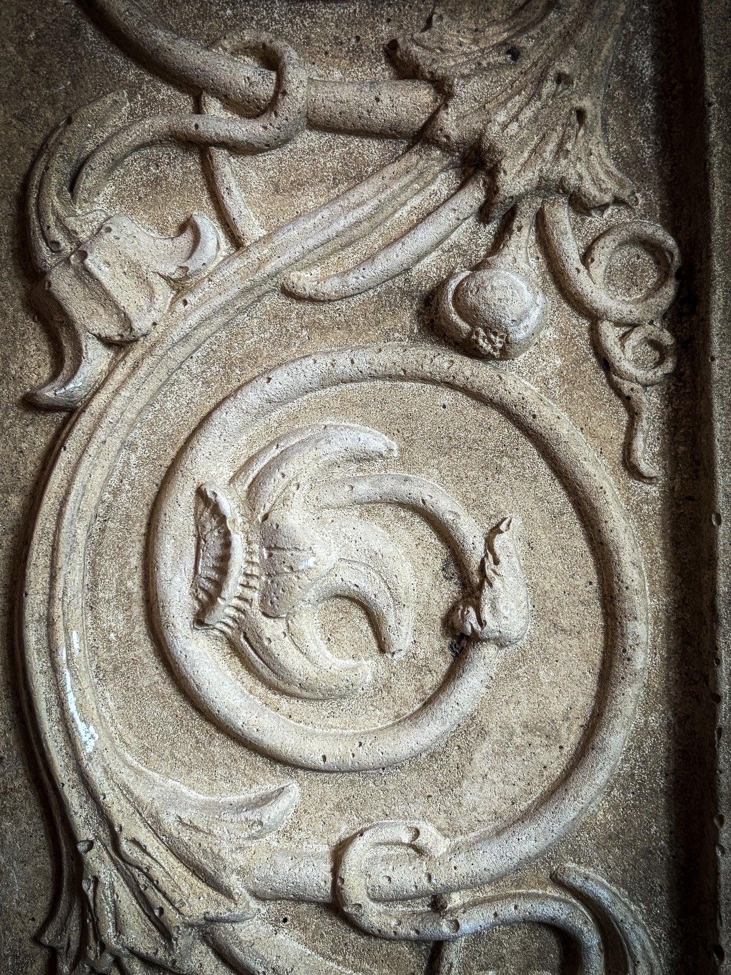 Scottish Buff Terracotta Architectural Frieze