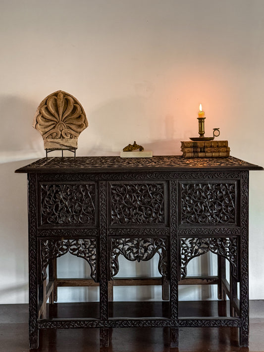 19th Century Anglo-Indian Folding Campaign Table
