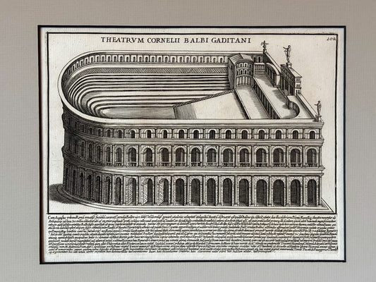 Giacomo Lauro (active c.1584–1637) Four Views of Ancient Roman Buildings