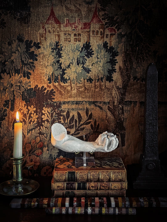 Classical Plaster Fragment - Arm of the Capitoline Hercules with the Apples of the Hesperides