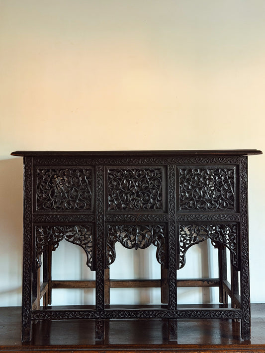 19th Century Anglo-Indian Folding Campaign Table