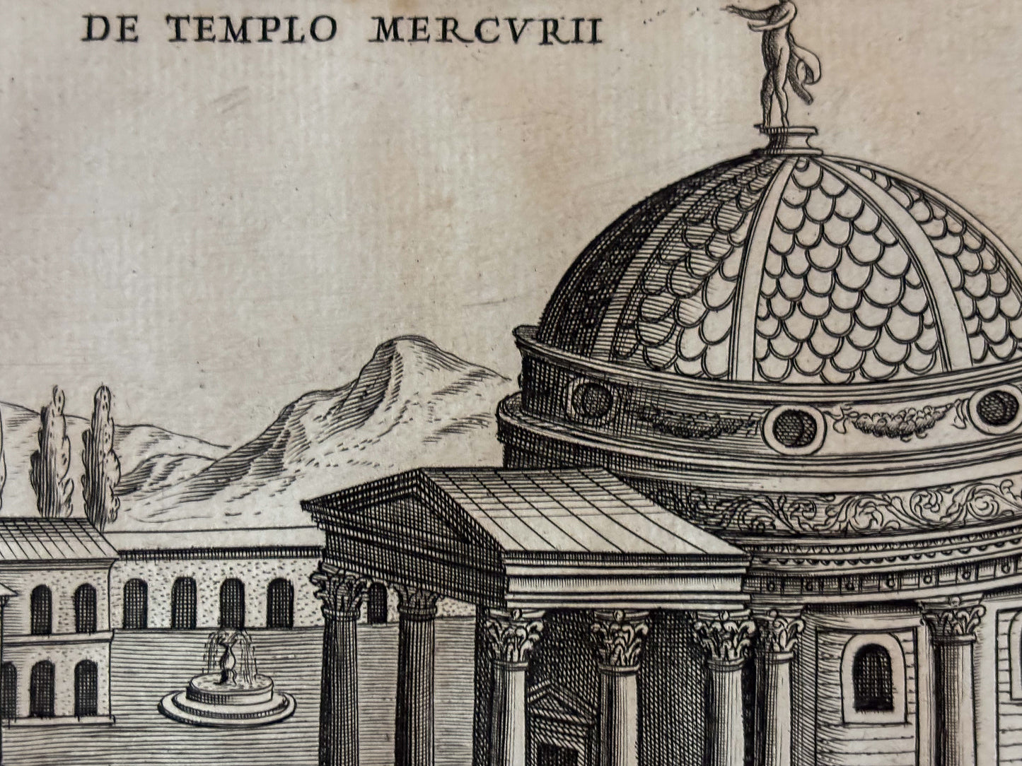 Giacomo Lauro (active c.1584–1637) Four Views of Ancient Roman Buildings