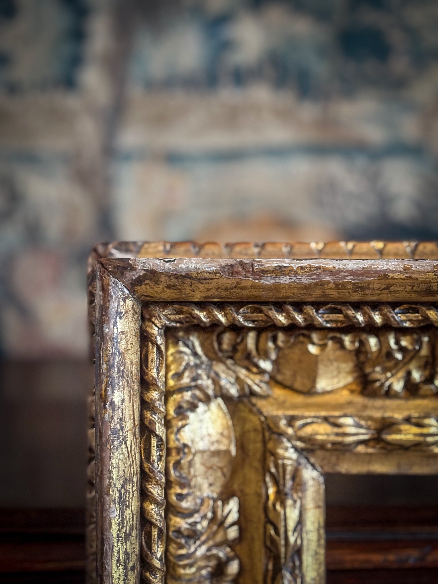 Antique 18th Century English Carlo Maratta Giltwood Frame c.1760–80