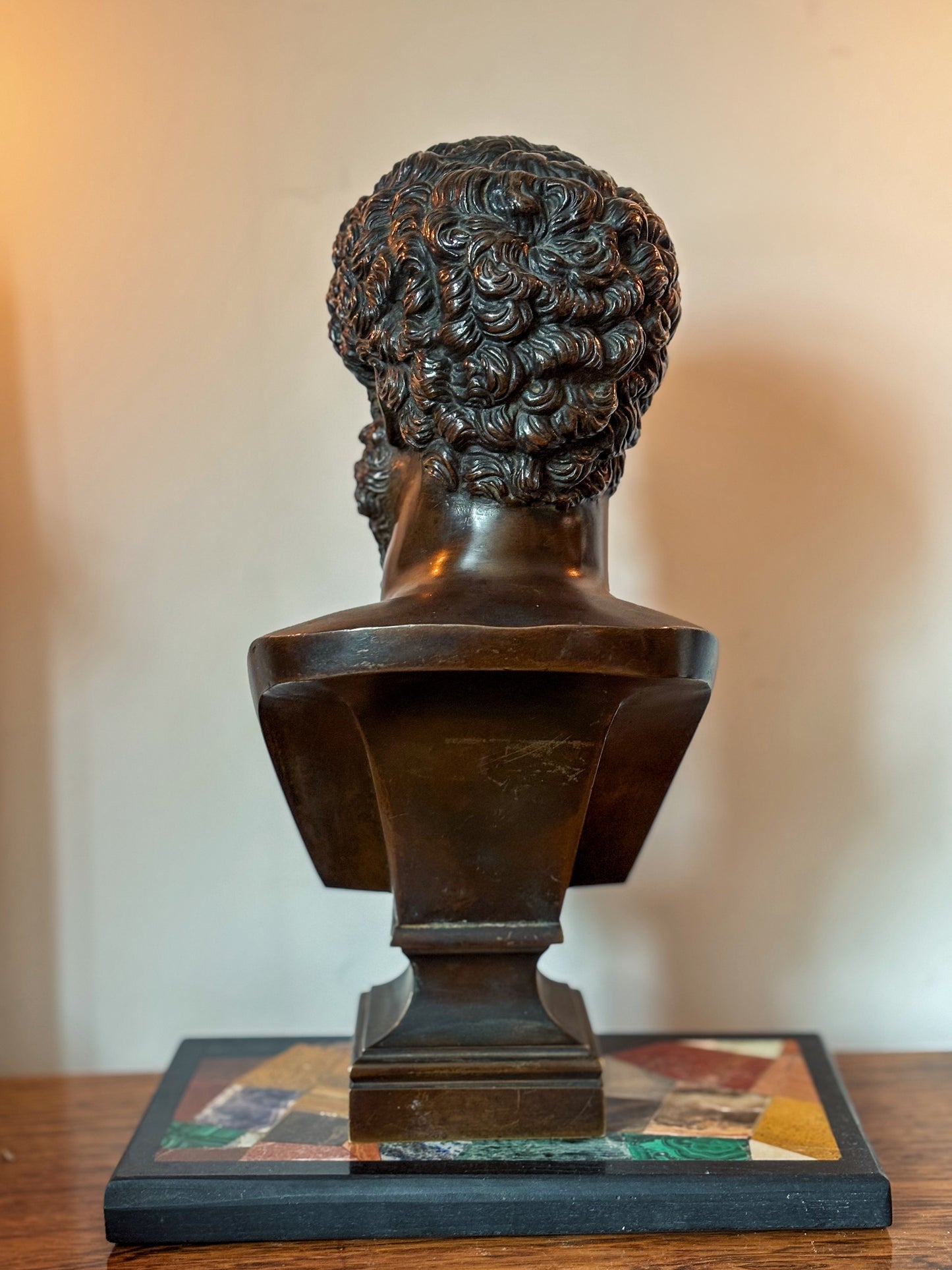 Grand Tour Bronze Bust Lucius Verus