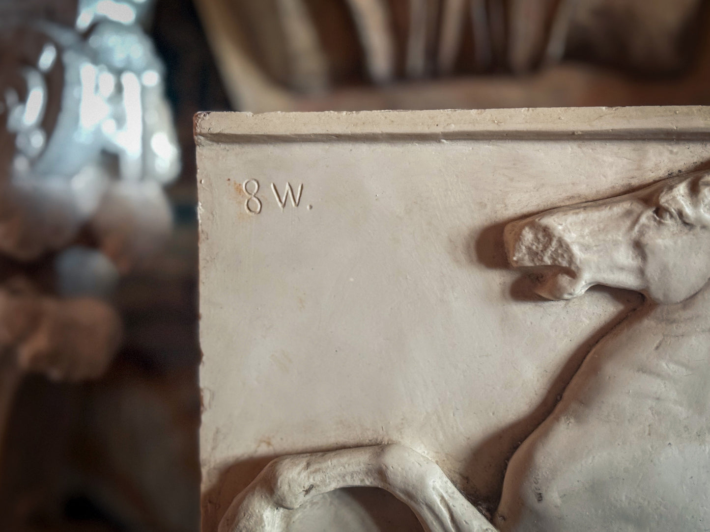 Plaster cast of Parthenon Frieze
