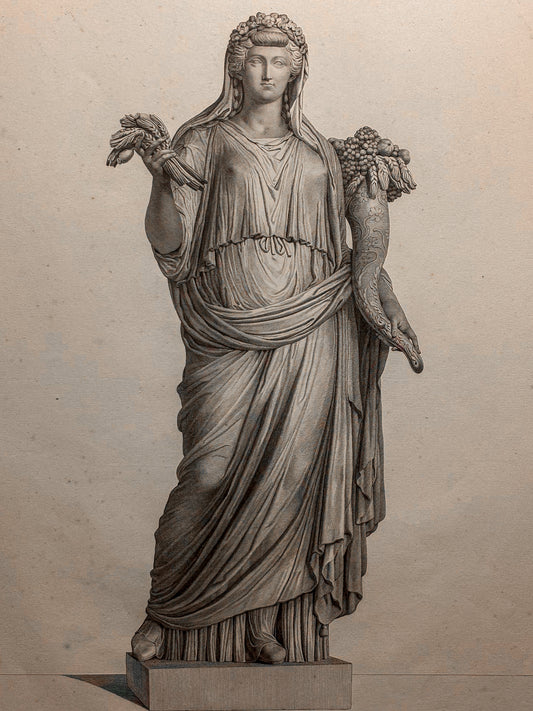 Livia as Ceres, after the Antique