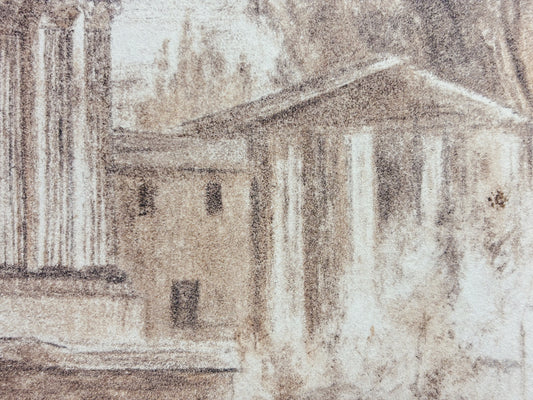 The Temple of the Sibyl, Tivoli, c1754