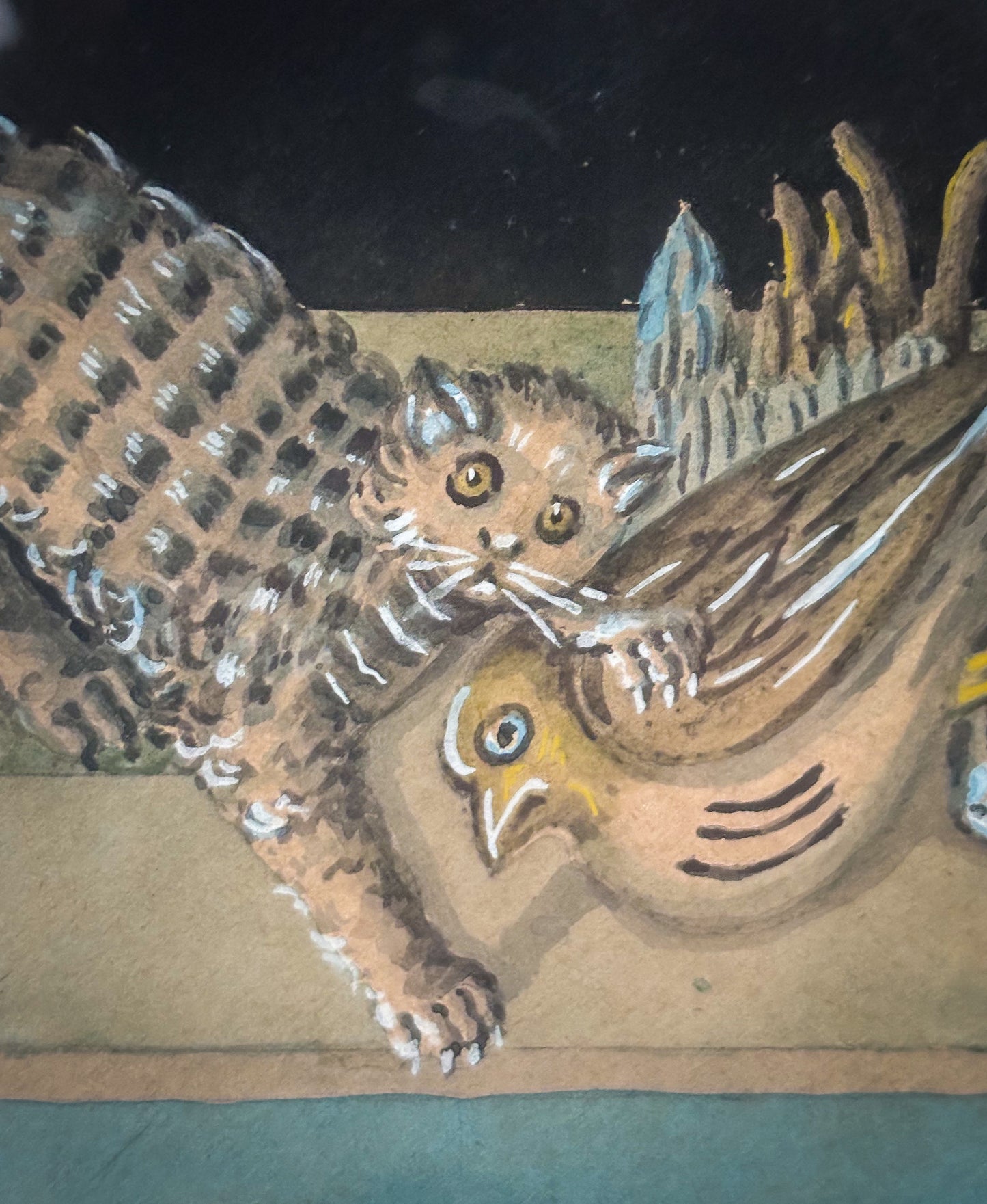 A Suite of Four Neo-Pompeian Watercolours (Italian, mid-19th c.)