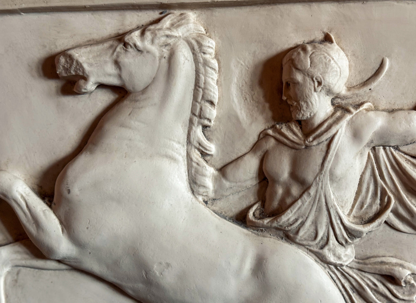Plaster cast of Parthenon Frieze