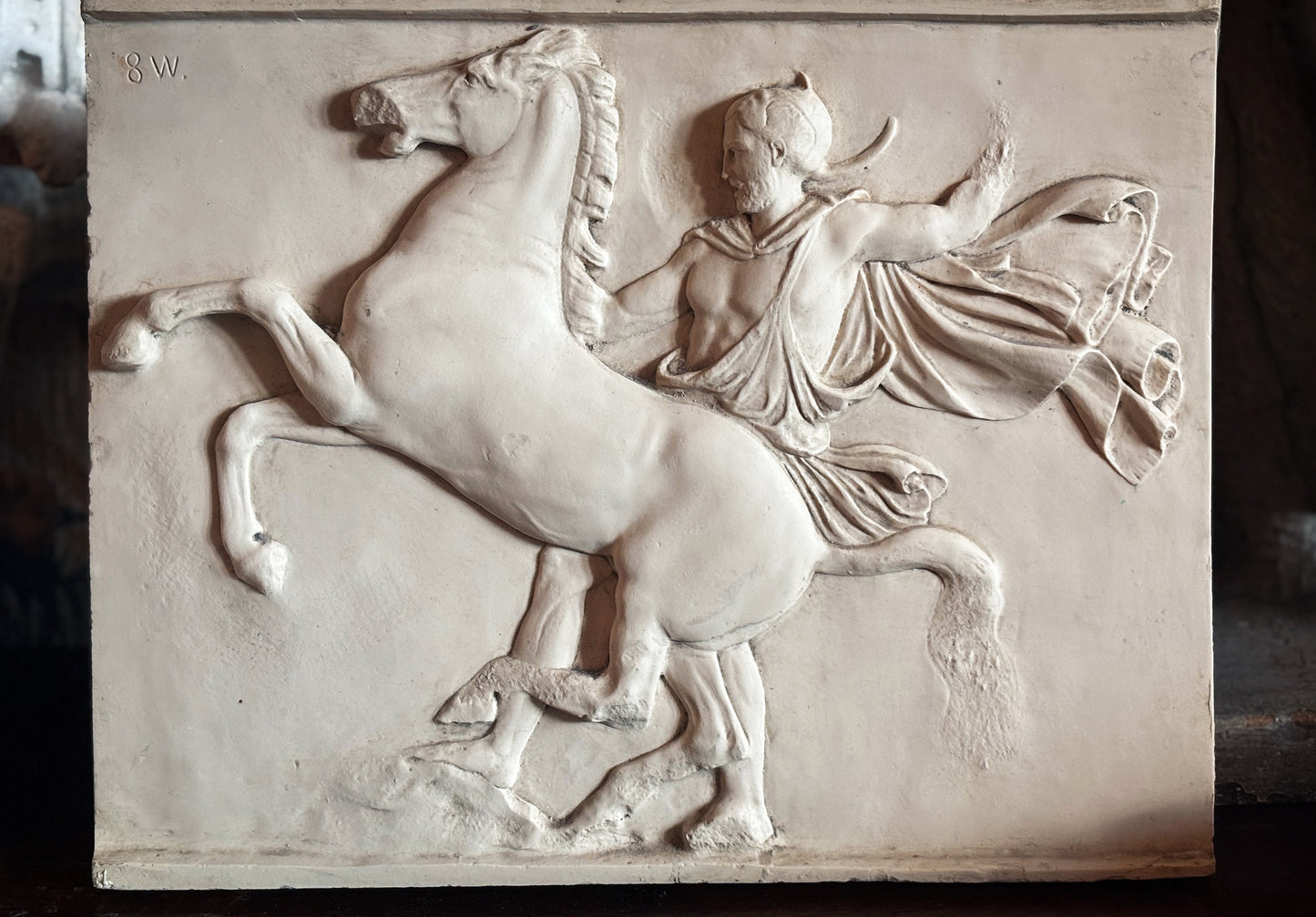 Plaster cast of Parthenon Frieze
