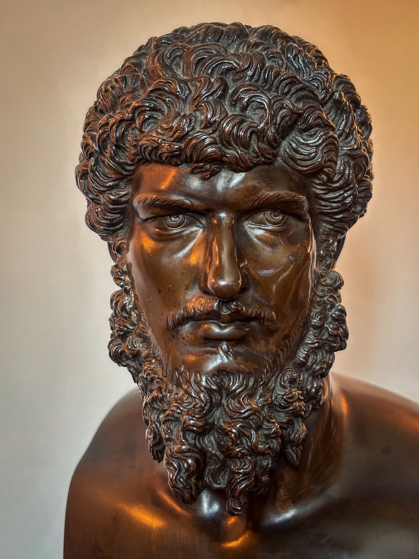 Grand Tour Bronze Bust Lucius Verus