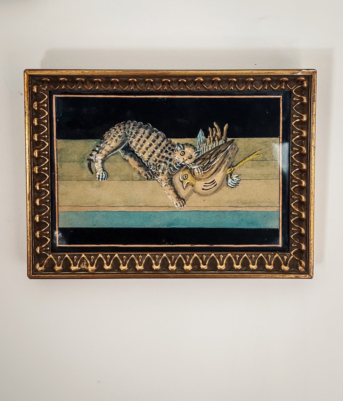 A Suite of Four Neo-Pompeian Watercolours (Italian, mid-19th c.)