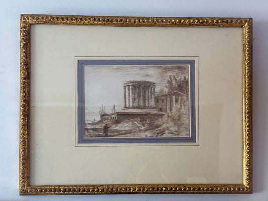 The Temple of the Sibyl, Tivoli, c1754