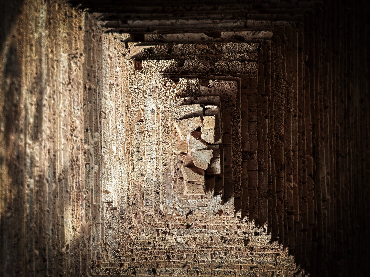 A Cork Model of the Great Pyramid of Giza