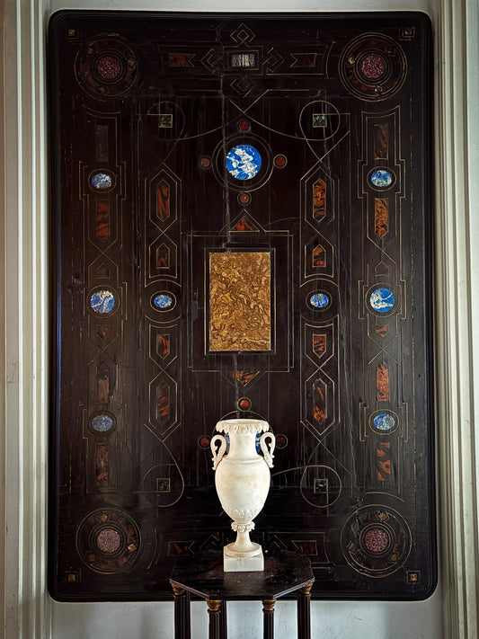 Italian Pietre Dure Architectural Panel