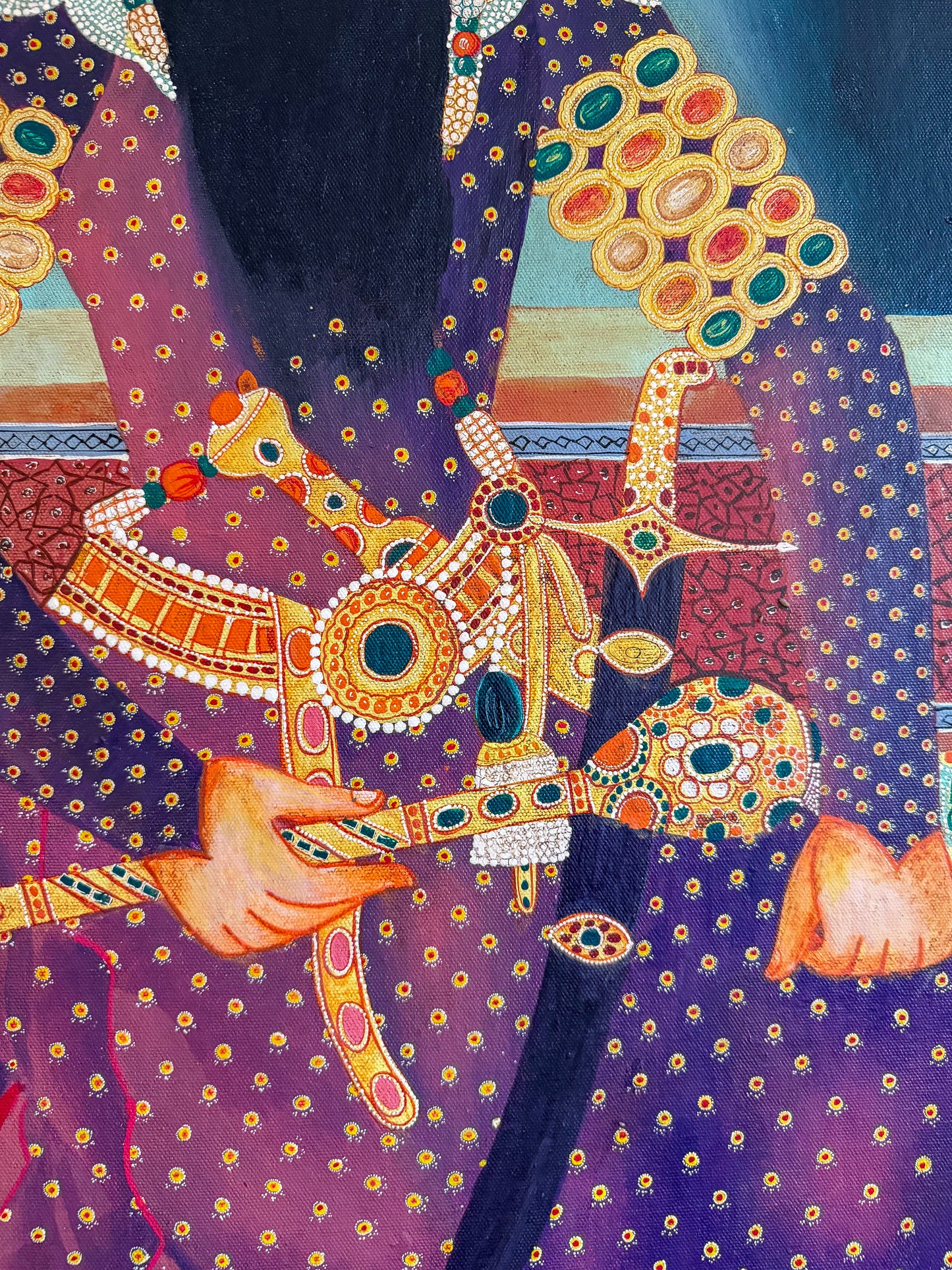 A Persian Portrait of Fath Ali Shah Qajar