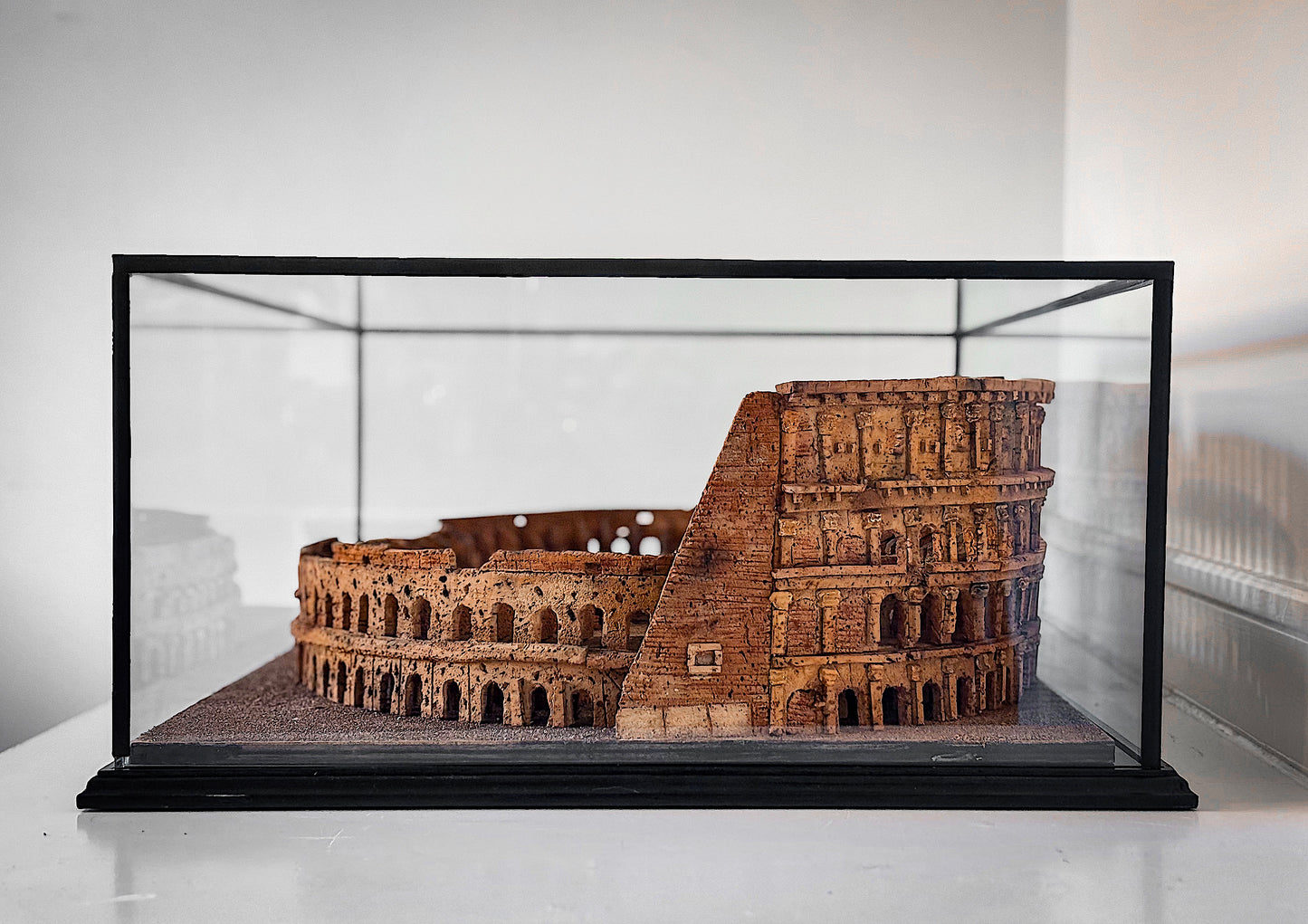 Cork Model of The Colosseum, Rome.