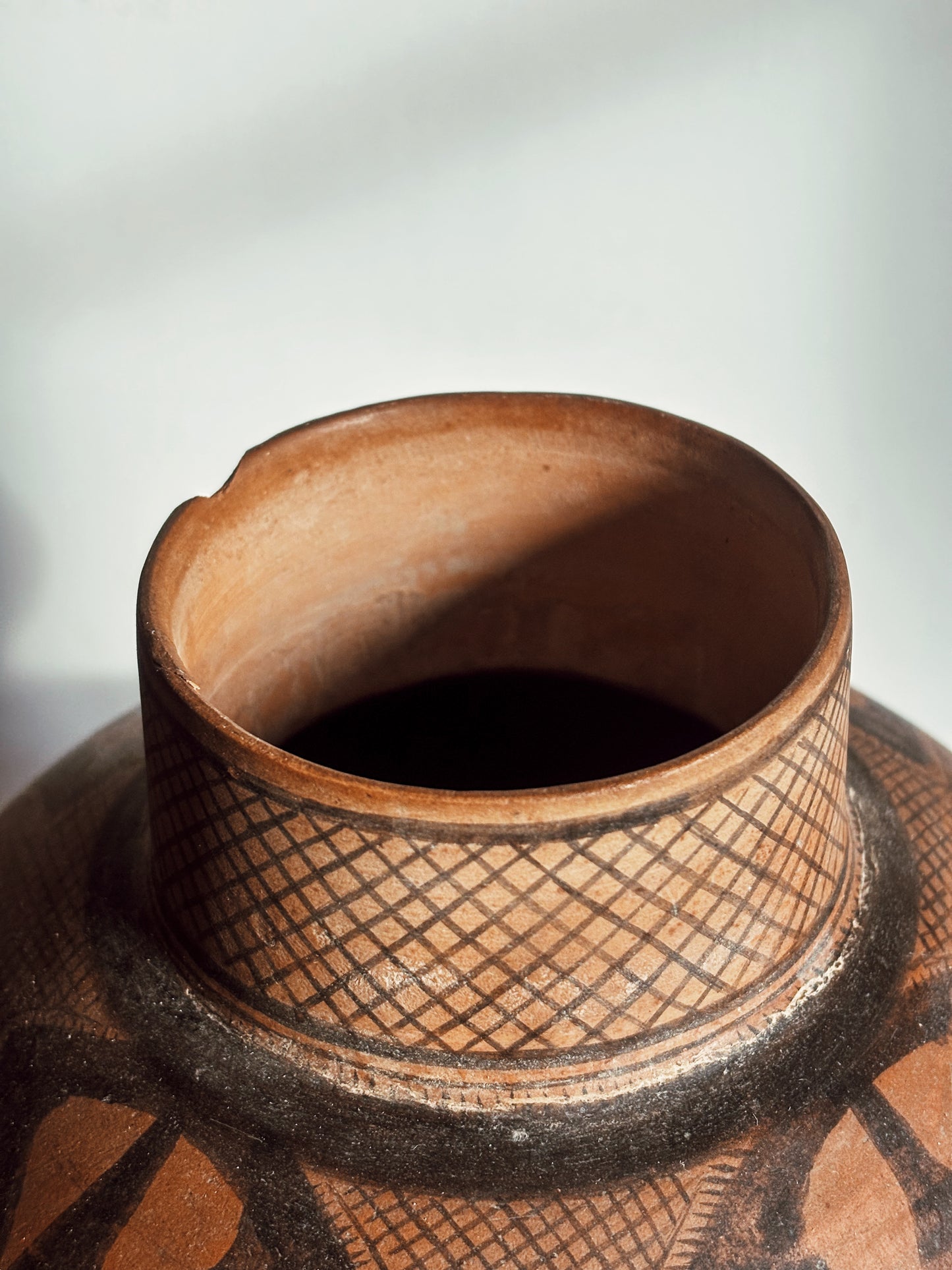 Chinese Painted Terracotta Jar in the Majiayao Manner