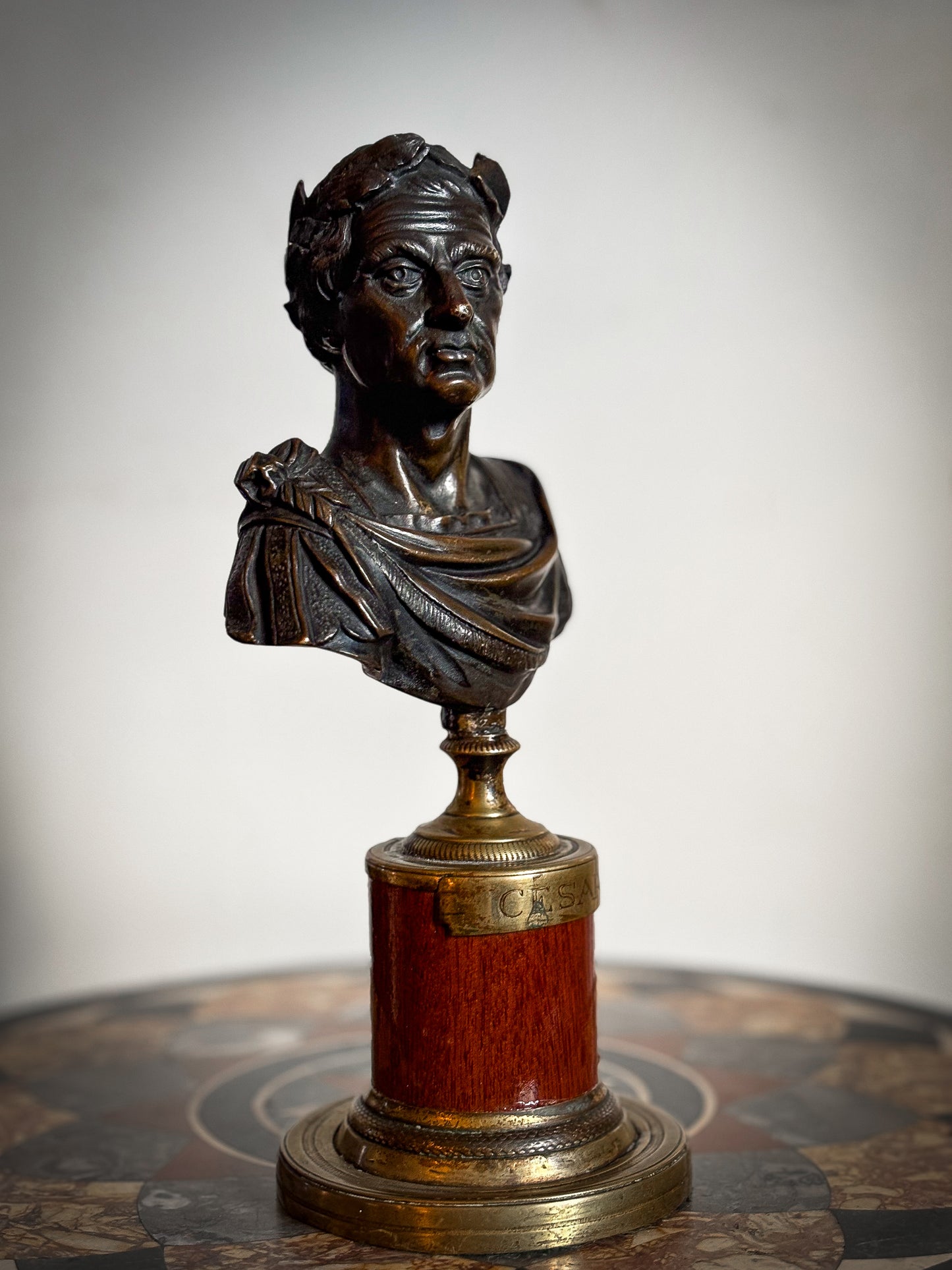 A 19th Century Pair of Grand Tour Bronze Busts