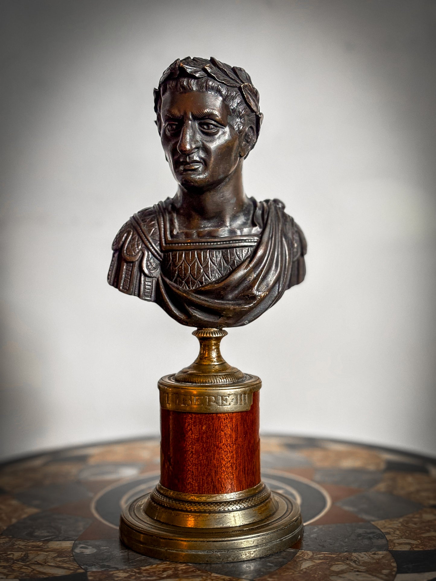 A 19th Century Pair of Grand Tour Bronze Busts