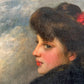 Joan Brull i Vinyoles (1863–1912)- Portrait of a Young Spanish Woman
