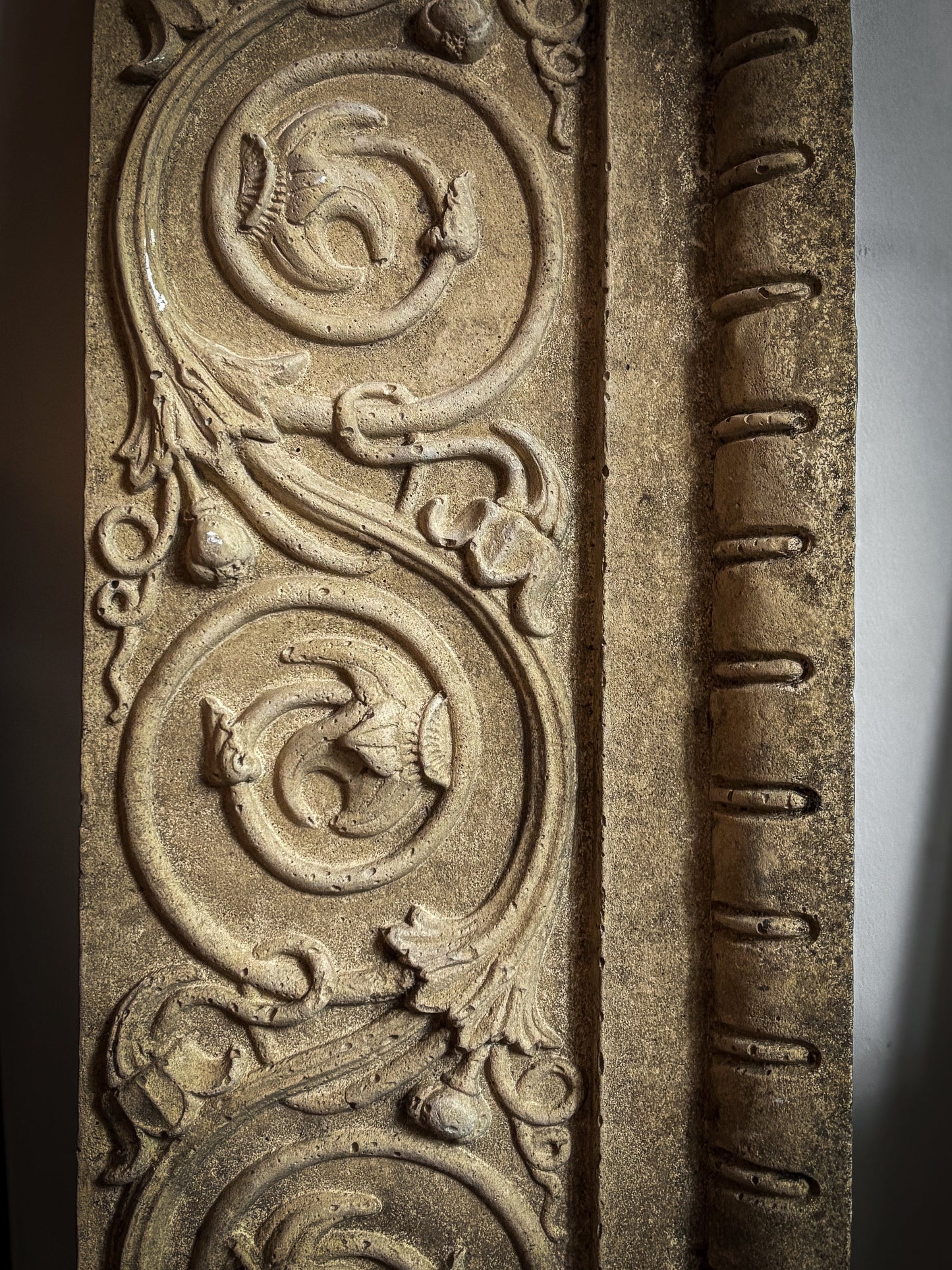 Scottish Buff Terracotta Architectural Frieze