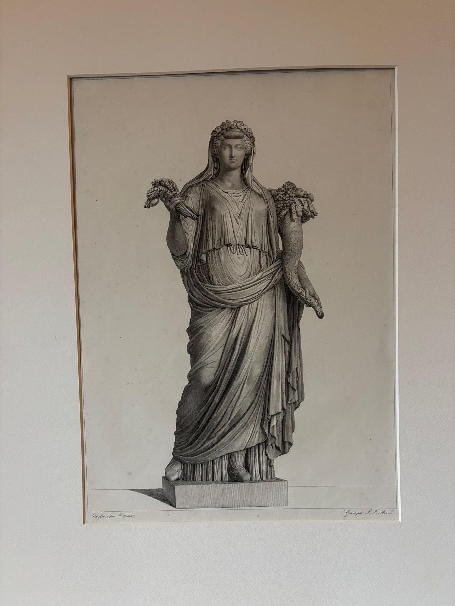 Livia as Ceres, after the Antique