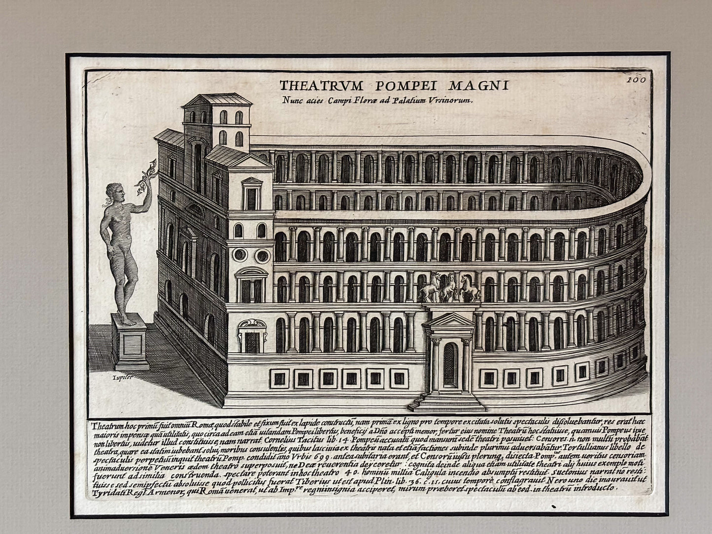 Giacomo Lauro (active c.1584–1637) Four Views of Ancient Roman Buildings