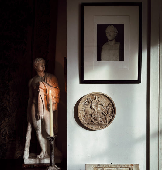 Regency Carrara Marble Chimneypiece Tablet