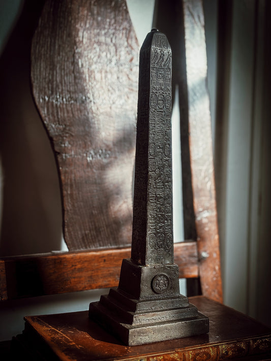 Grand Tour Egyptian Revival Obelisk