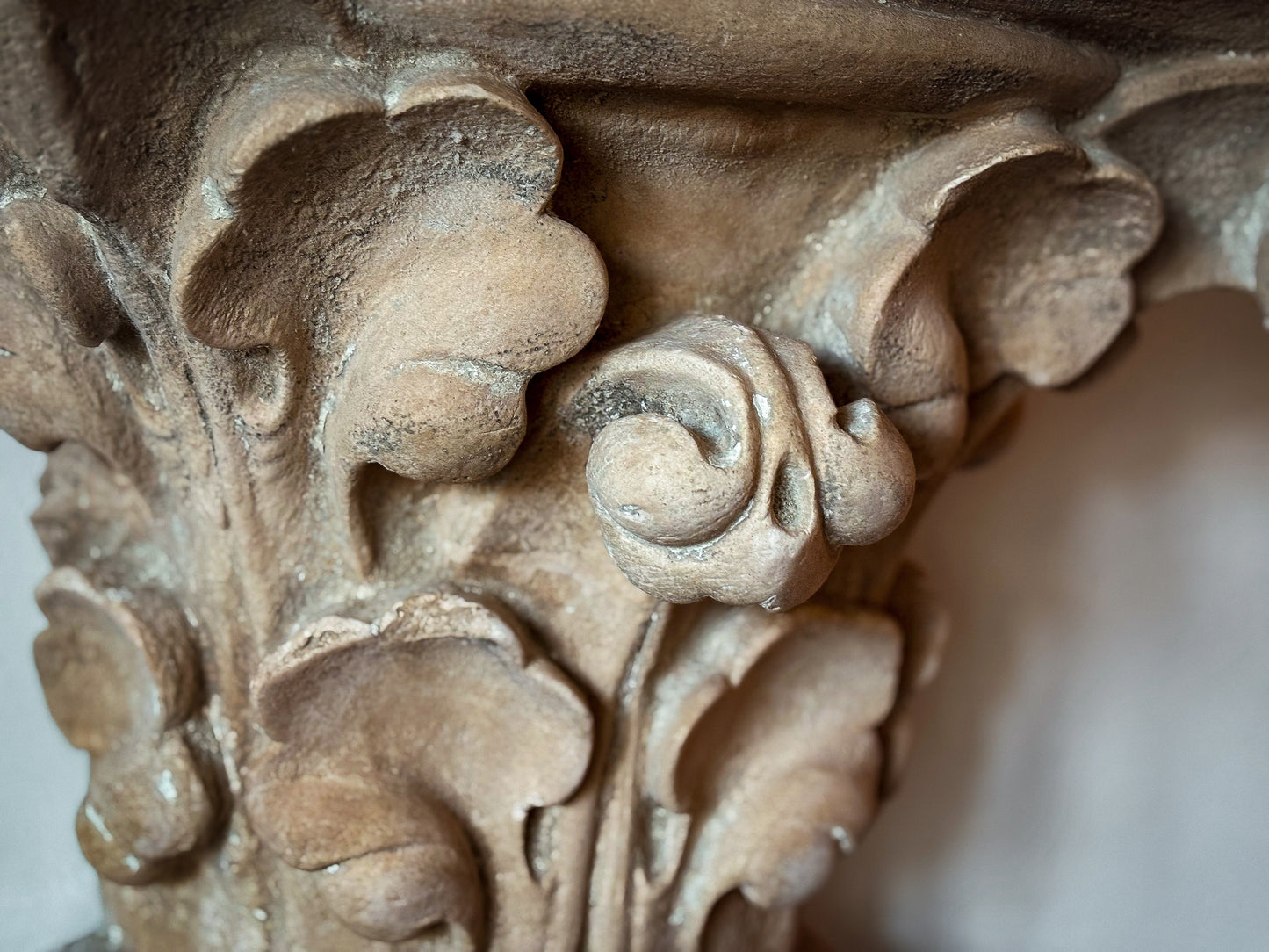 19th Century Large Brucciani Architectural Study Cast of a Corinthian Capital