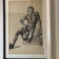 19th Century Academic Drawing of a Niobid