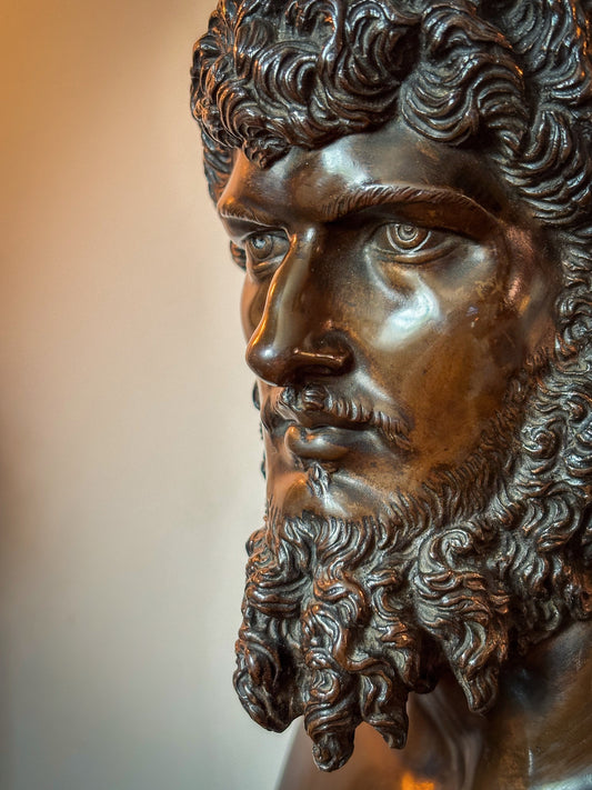 Grand Tour Bronze Bust Lucius Verus