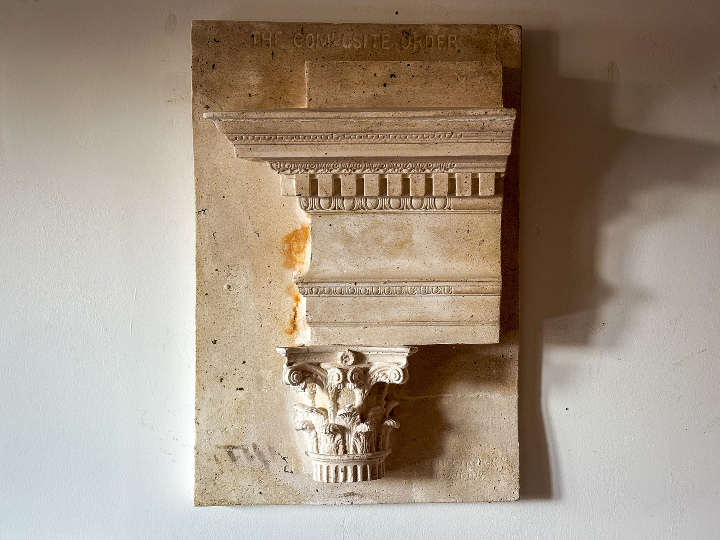 After D. Brucciani & Co., London
The Classical Orders: Tuscan, Ionic, Corinthian and Composite