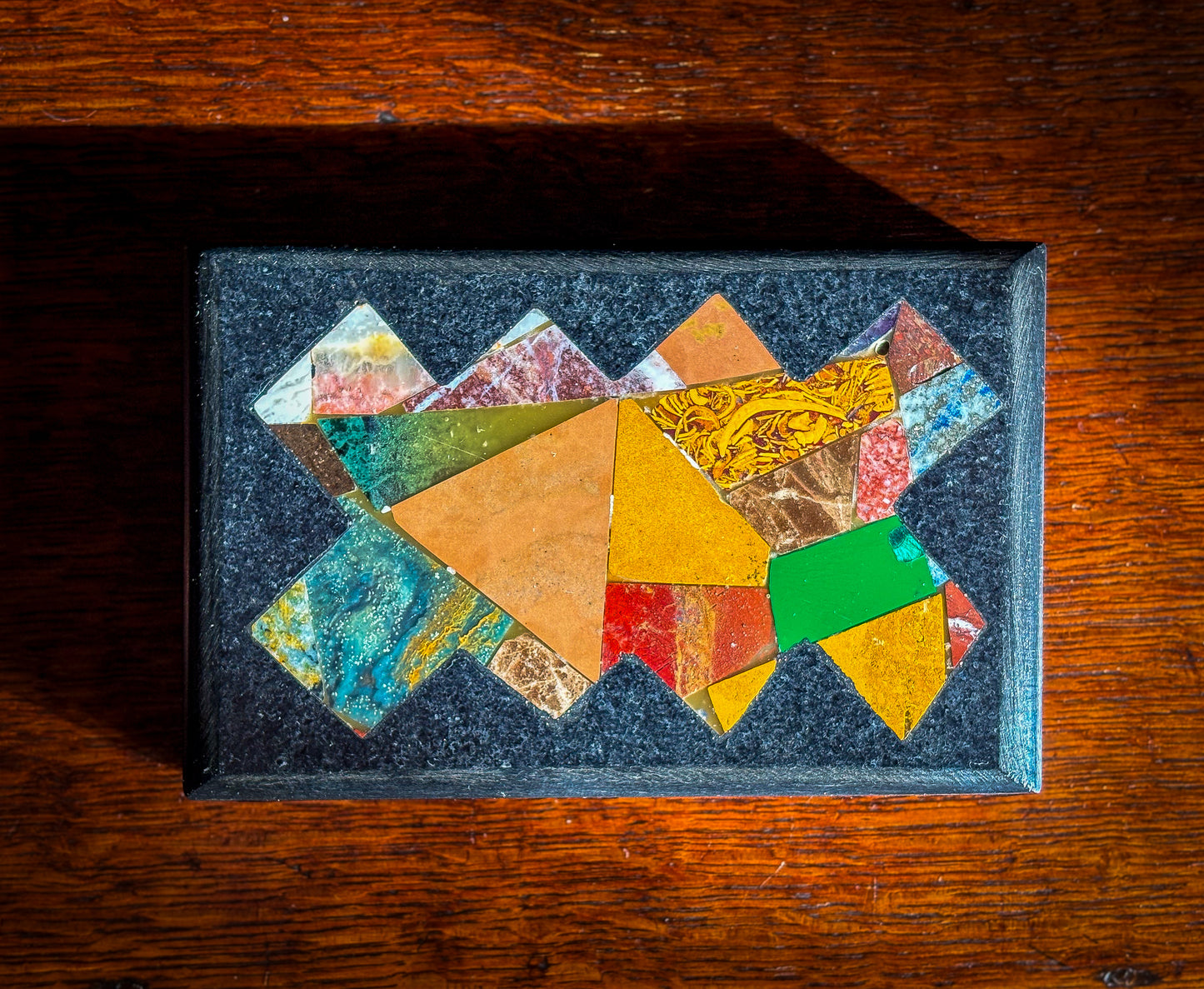 Grand Tour specimen-stone paperweight