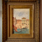 George Sherwood Hunter (1846–1919) Venice – Canal Scene with Gondola