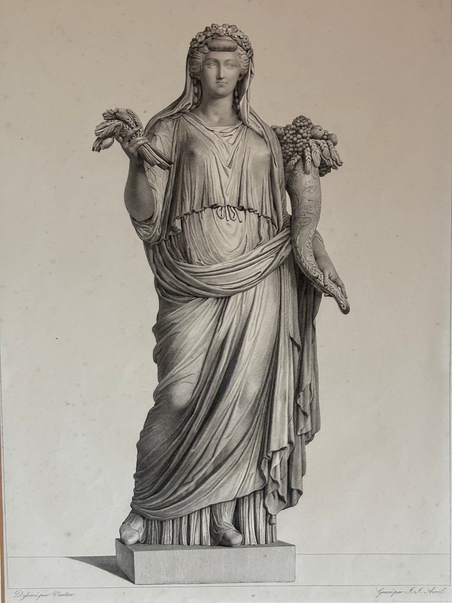 Livia as Ceres, after the Antique