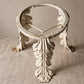 A Victorian Cast-Iron Acanthus-Leaf Tripod Table or Stool c1860