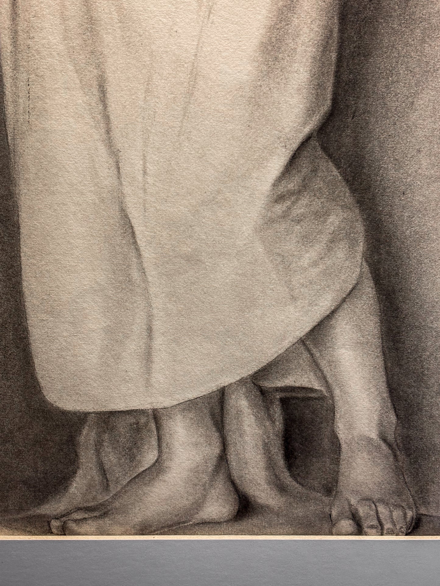 Cast drawing after the Capitoline Antinous