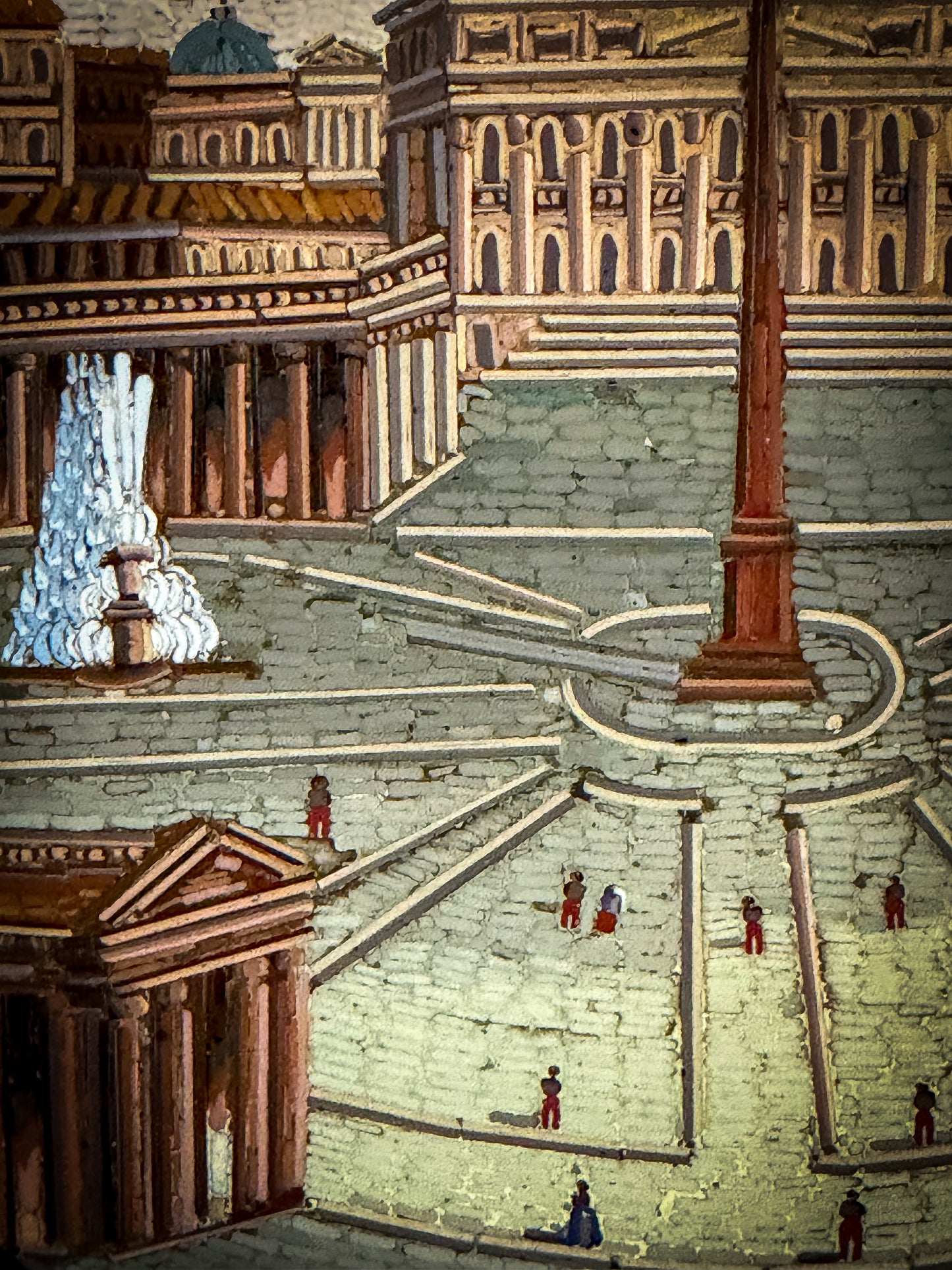 19th Century Italian Grand Tour Commesso di Marmi Specimen Marble Table Top