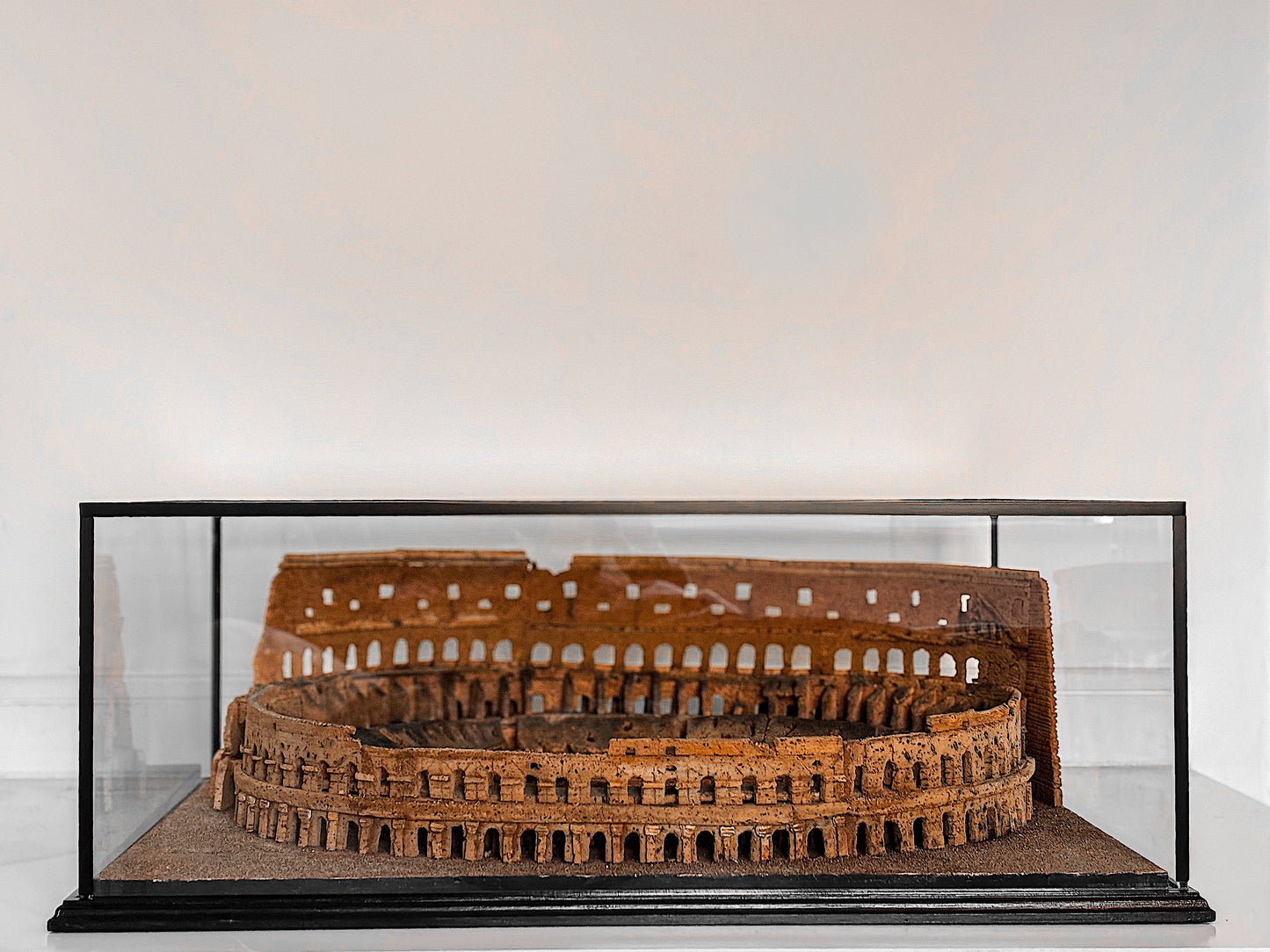 Cork Model of The Colosseum, Rome.