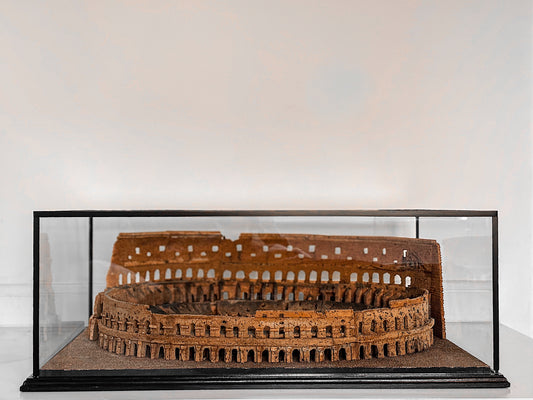 Cork Model of The Colosseum, Rome.