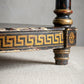 A 19th century English corner tier table