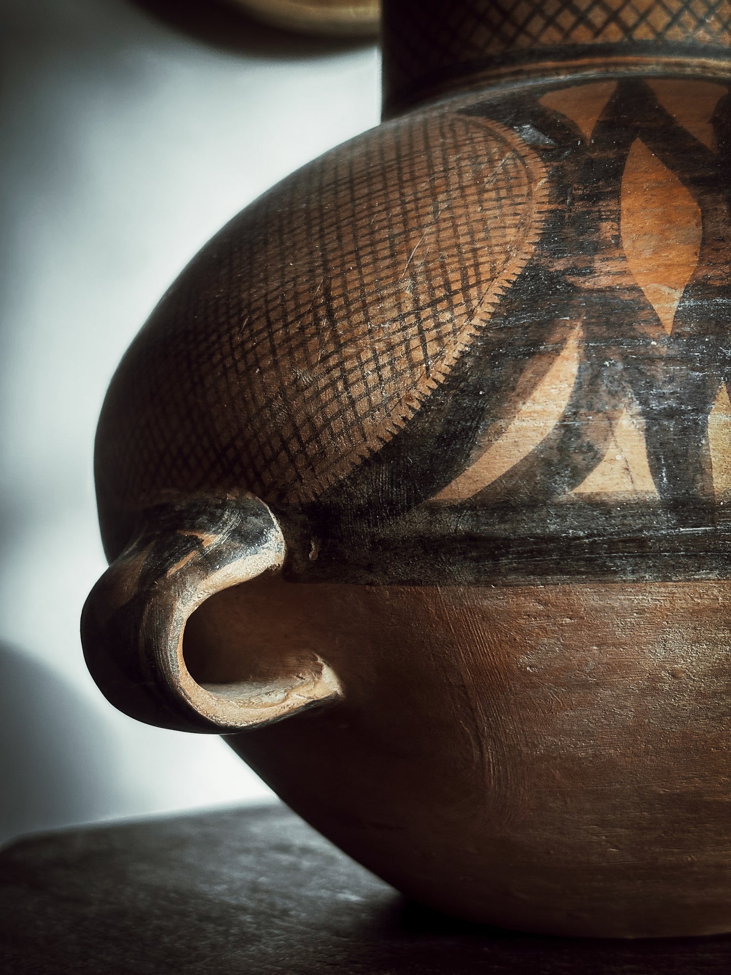 Chinese Painted Terracotta Jar in the Majiayao Manner