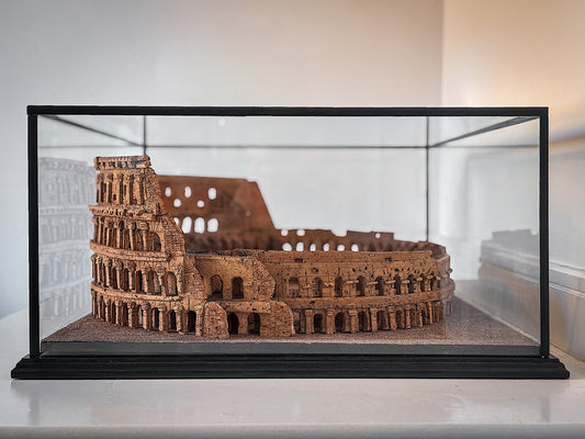 Cork Model of The Colosseum, Rome.
