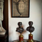 A 19th Century Pair of Grand Tour Bronze Busts