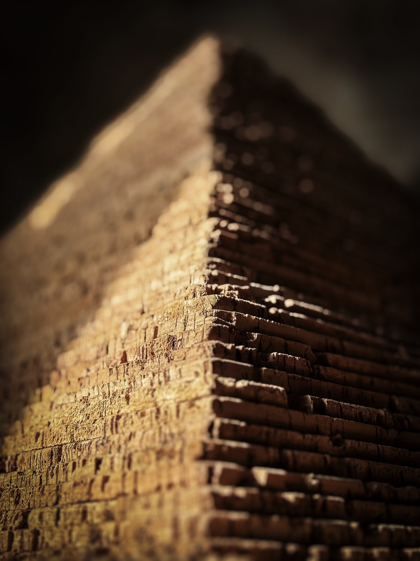 A Cork Model of the Great Pyramid of Giza