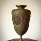Indian repoussé brass vases