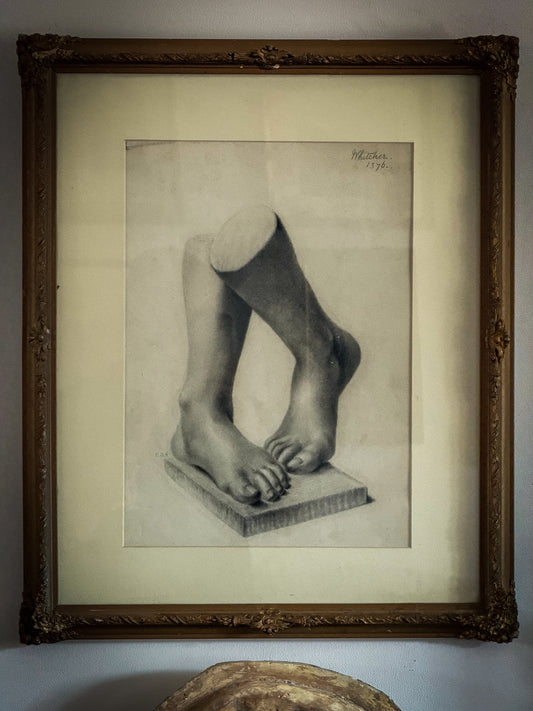 19th Century South Kensington Academic Study of Classical Feet
